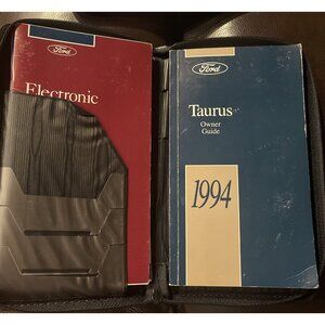 FORD TAURUS  1994 Owners Manual 521822 + Original Case